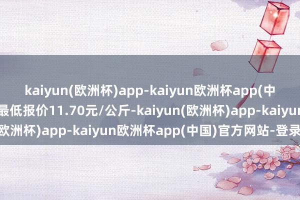 kaiyun(欧洲杯)app-kaiyun欧洲杯app(中国)官方网站-登录入口最低报价11.70元/公斤-kaiyun(欧洲杯)app-kaiyun欧洲杯app(中国)官方网站-登录入口