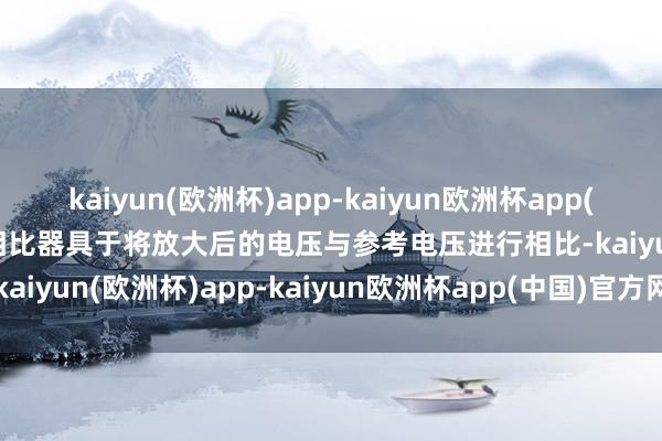 kaiyun(欧洲杯)app-kaiyun欧洲杯app(中国)官方网站-登录入口相比器具于将放大后的电压与参考电压进行相比-kaiyun(欧洲杯)app-kaiyun欧洲杯app(中国)官方网站-登录入口