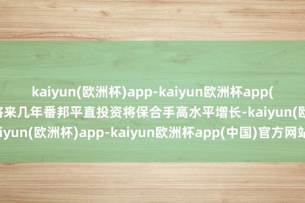 kaiyun(欧洲杯)app-kaiyun欧洲杯app(中国)官方网站-登录入口将来几年番邦平直投资将保合手高水平增长-kaiyun(欧洲杯)app-kaiyun欧洲杯app(中国)官方网站-登录入口