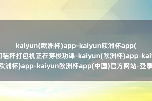 kaiyun(欧洲杯)app-kaiyun欧洲杯app(中国)官方网站-登录入口秸秆打包机正在穿梭功课-kaiyun(欧洲杯)app-kaiyun欧洲杯app(中国)官方网站-登录入口